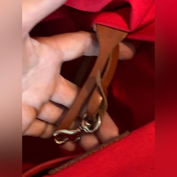 Dooney & Bourke zebra pattern Genuine Leather and crossbody/shoulder Handmade. - Picture 12 of 16